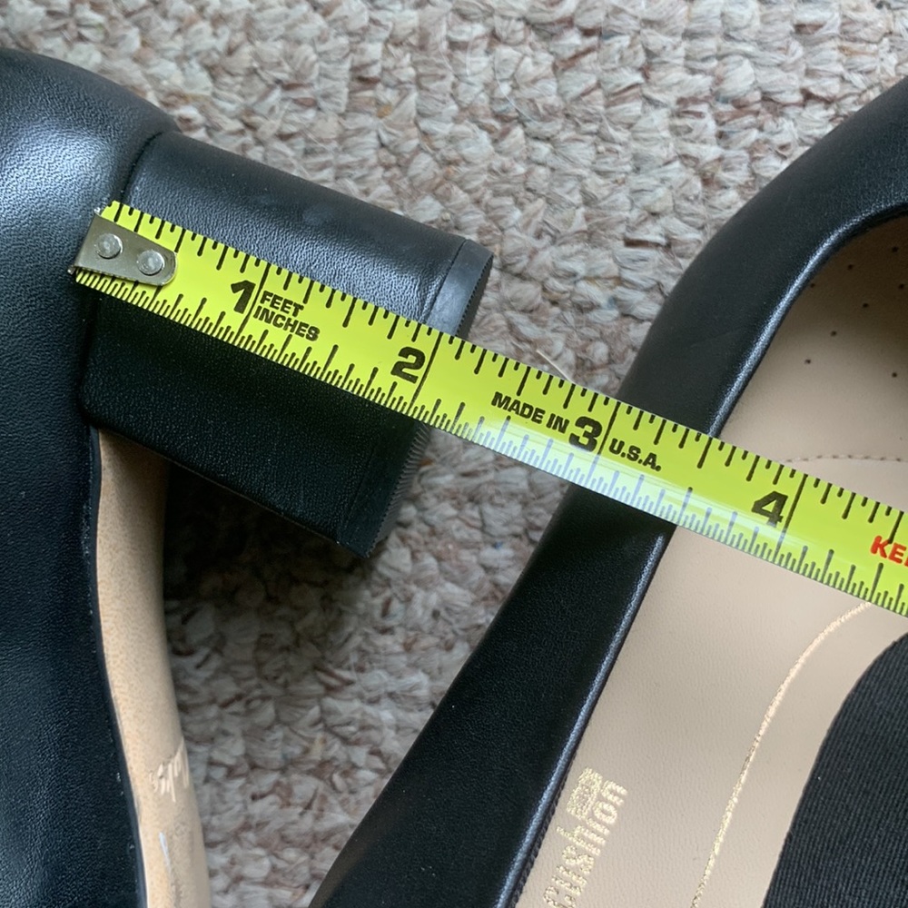 Clarks Square Toe Block Heels (Cushioned) - image 8